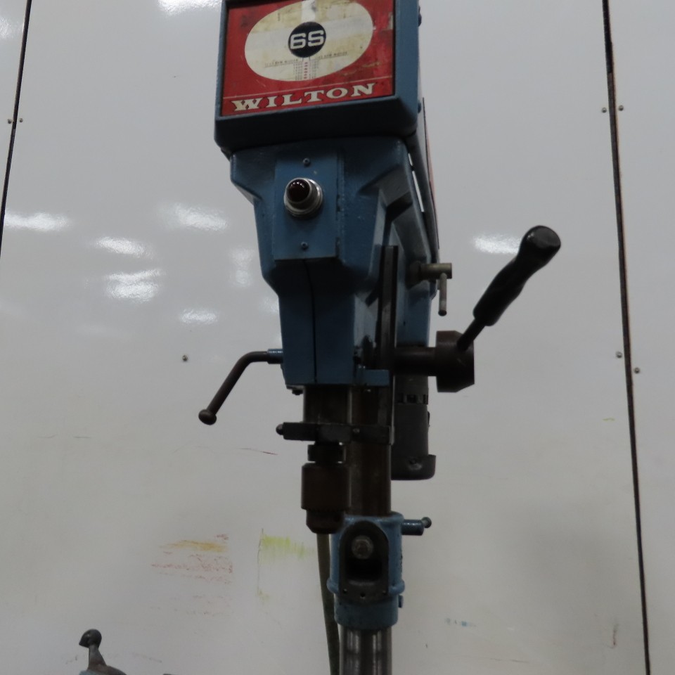 Wilton 6S 1HP 15″ Floor Model Reversing Drill Press 230V 3PH Variable Speed