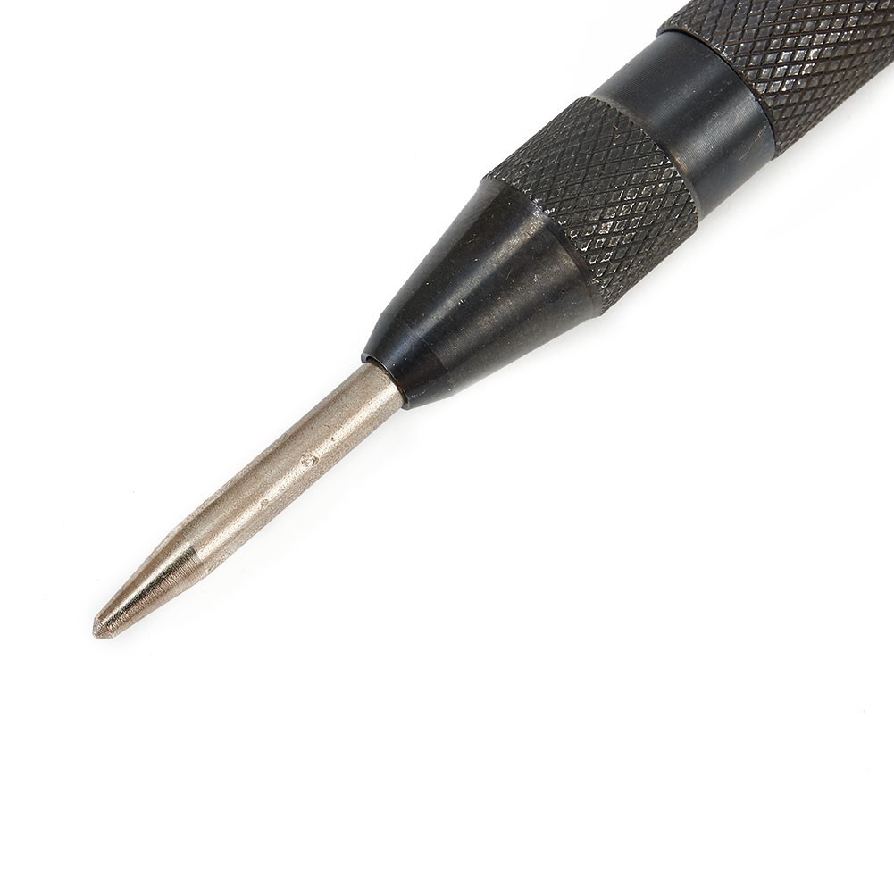 *Metal Automatic Center Punches Long For Machinists Woodworkers Tools
