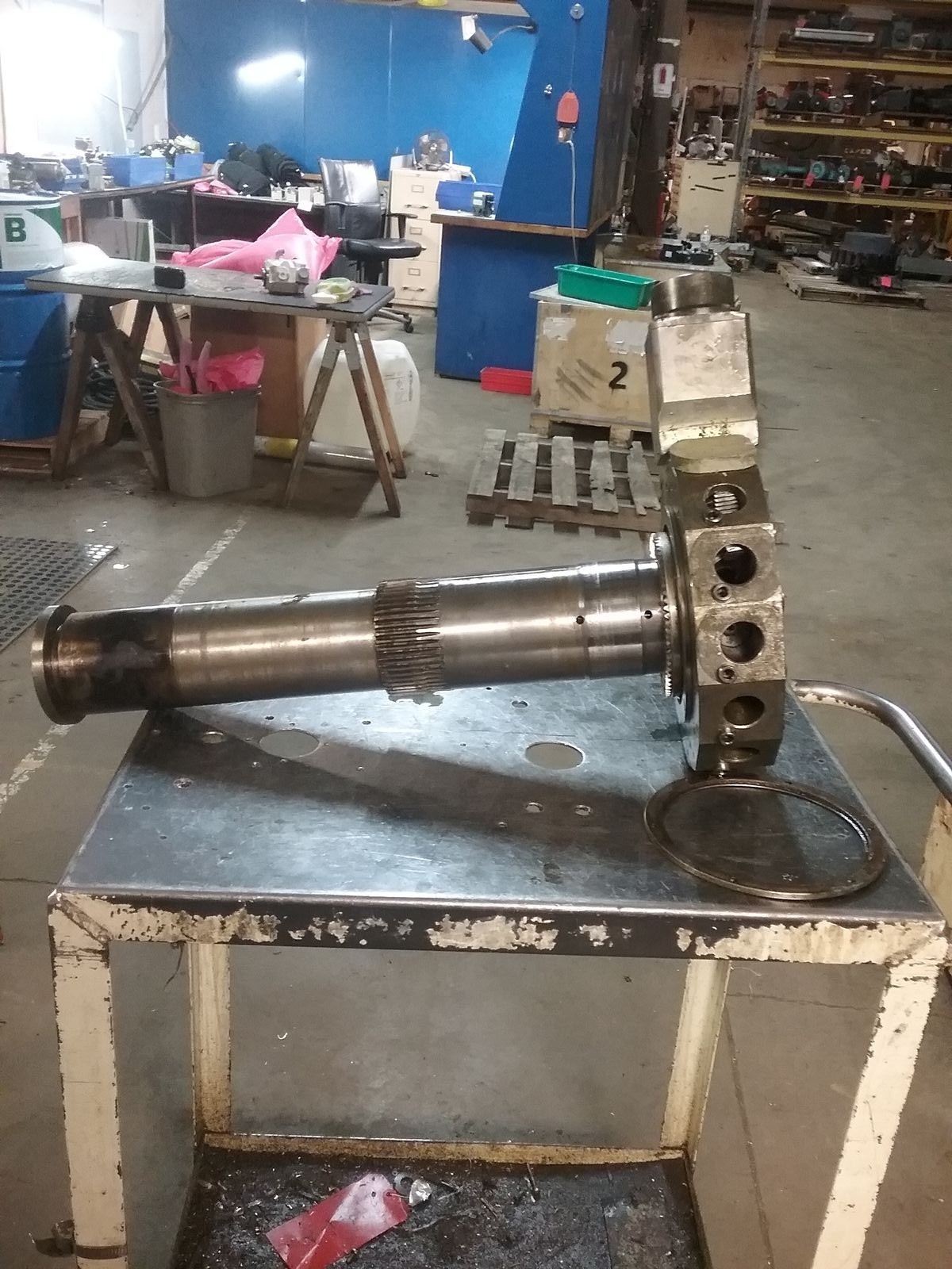 Index Werke KG CNC Lathe_GE42 Tool Turret Only
