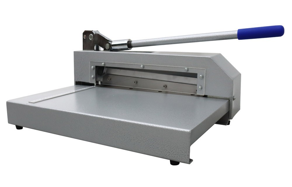 Manual Sheet Metal Cutter 12.6 Inch Feeding Size For Copper Aluminum PCB Plastic