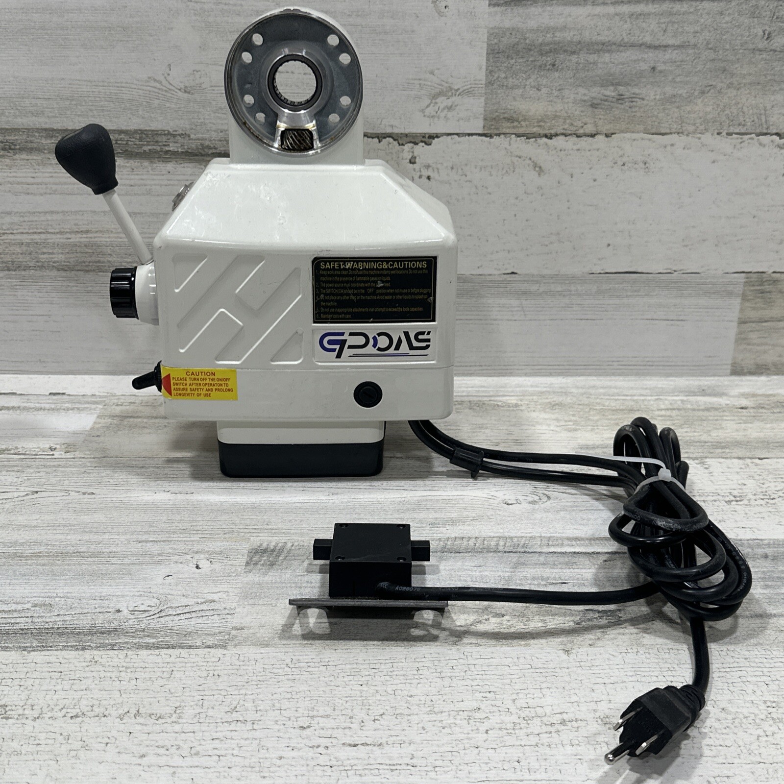 GPOAS – Power Feed X-Axis for Milling Machine 450 in-lb Torque 0-200RPM Table