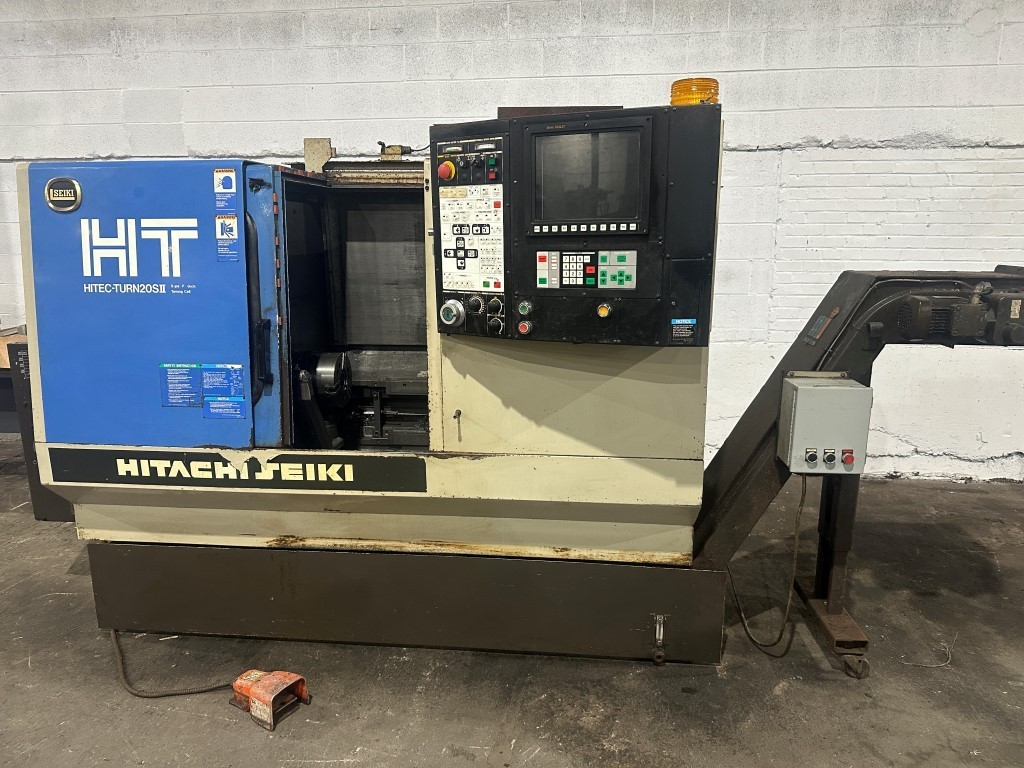 HITACHI HITEC TURN20S II TURNING CENTER – Tooling, 8″ 3 Jaw