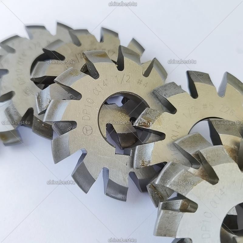 8PCS HSS 14.5° Involute Gear Cutters PA14-1/2 DP8 DP10 DP14 DP16 DP20 DP22 DP24