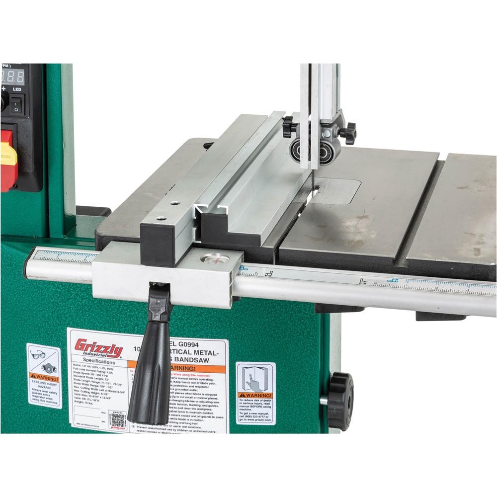 G0994 10″ Variable-Speed Vertical Metal-Cutting Bandsaw