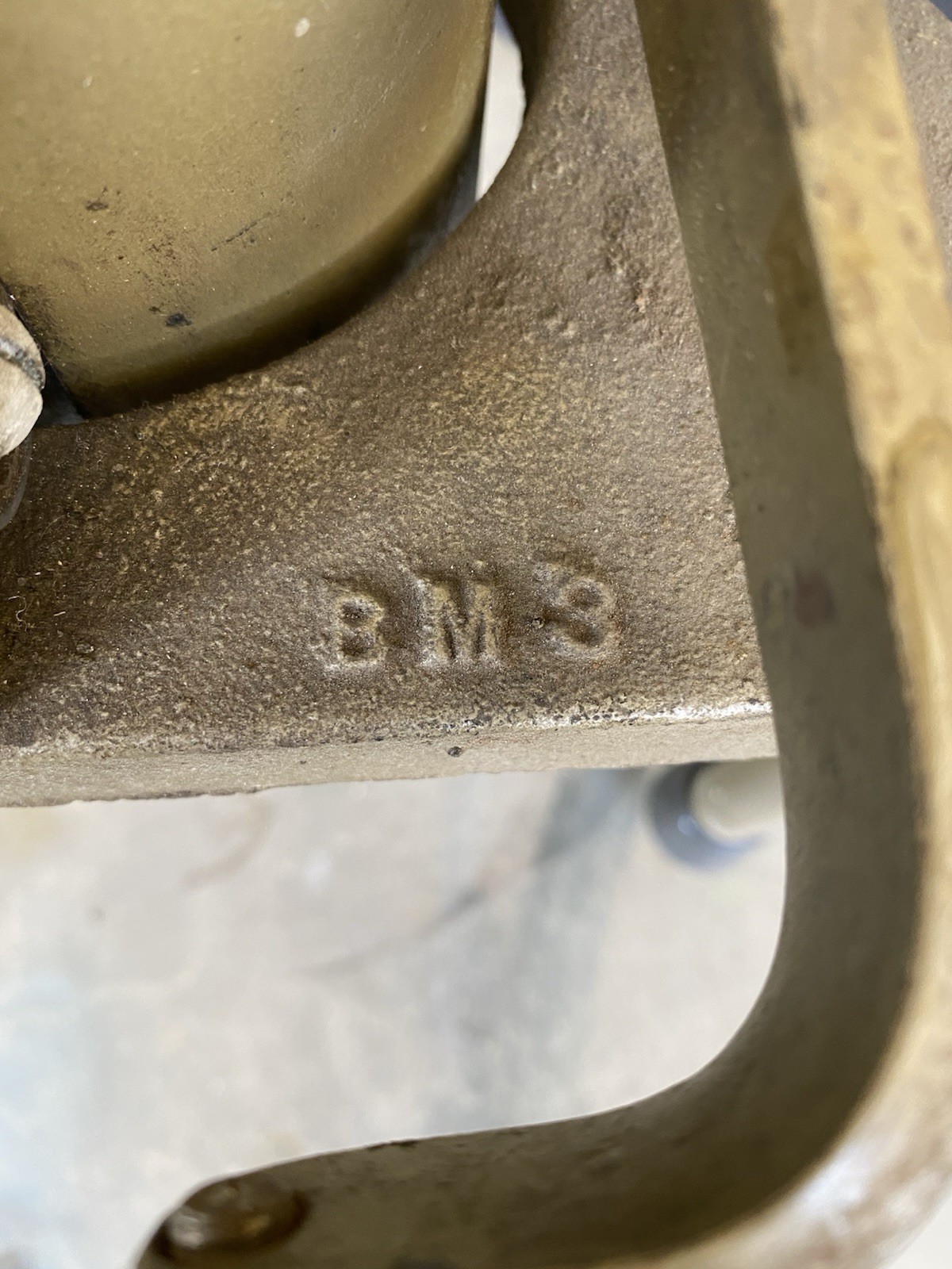 The Baldwin BM#3 Drill Press – The Original Tripod Glass Drilling Machine BM3