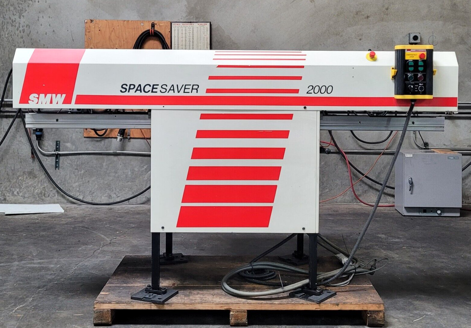 SMW SPACESAVER 2000 BARFEED, SAMECA TYPE SPAC.2000