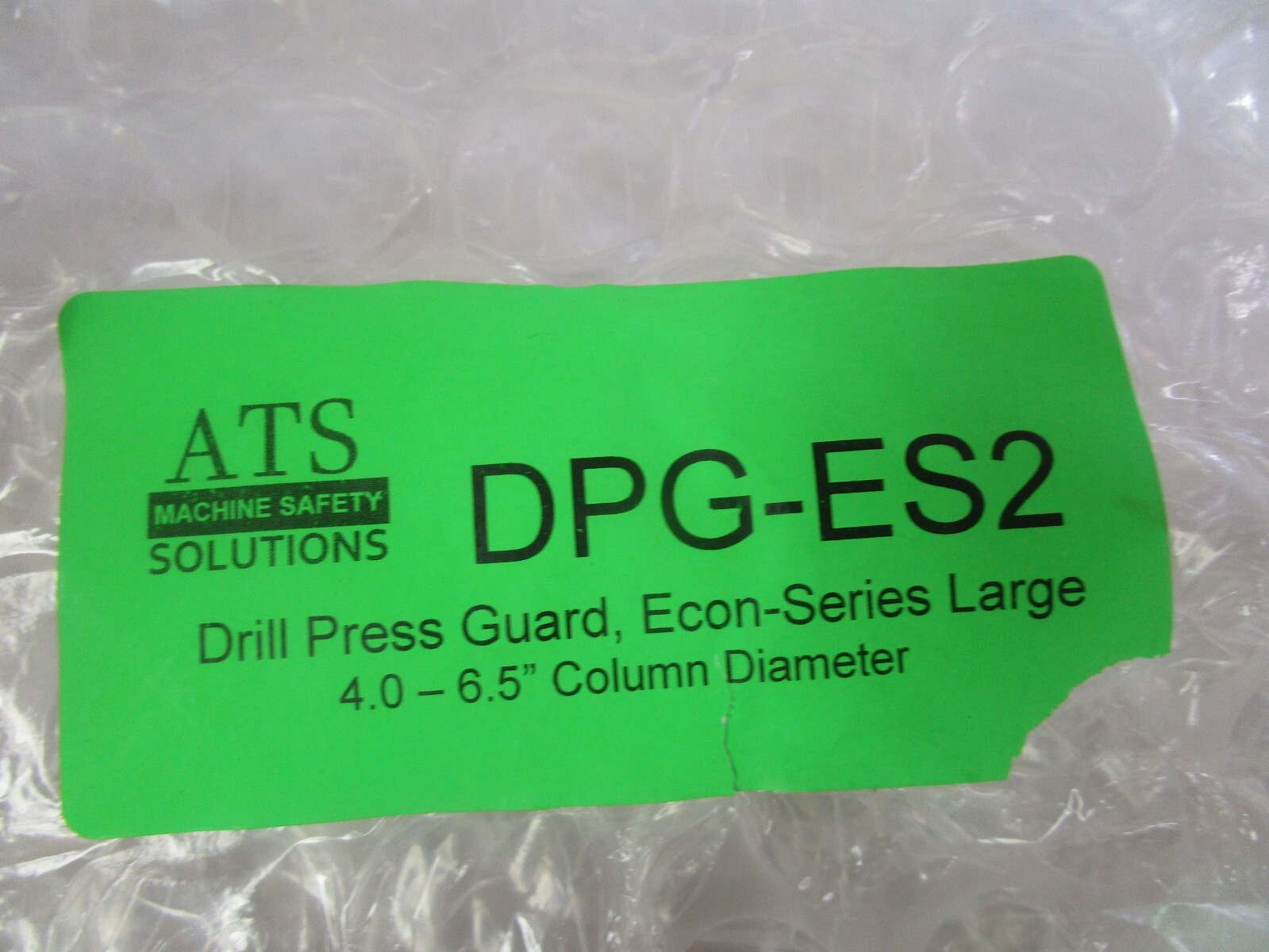 NEW ATS TUFFAK DRILL PRESS GUARD DPG-ES2 4.0-6.5″ COLUMN DIAMETER