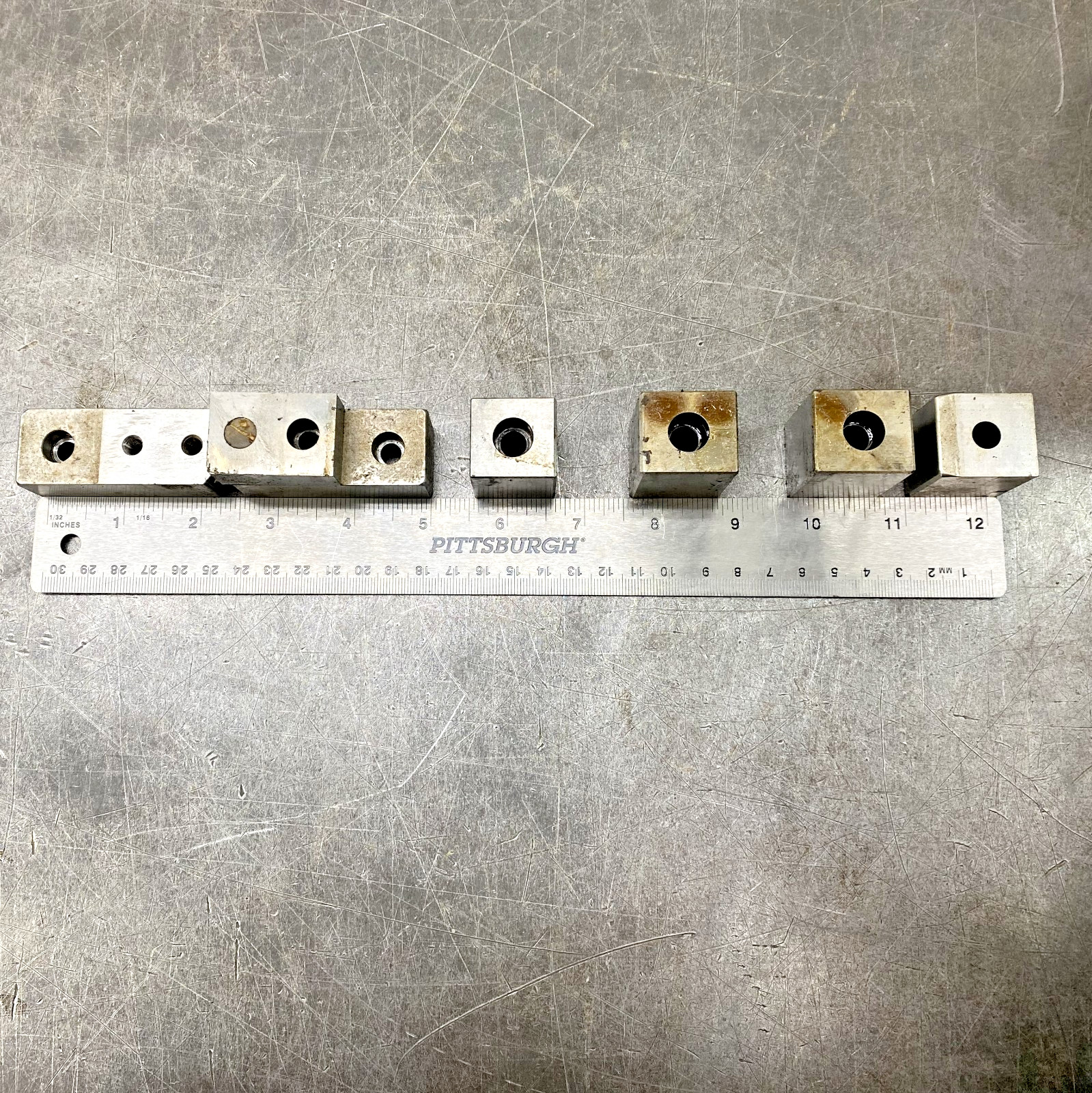 Precision Die Set Pneumatic Punch Press Stamping Die Parts Lot of 31 lbs