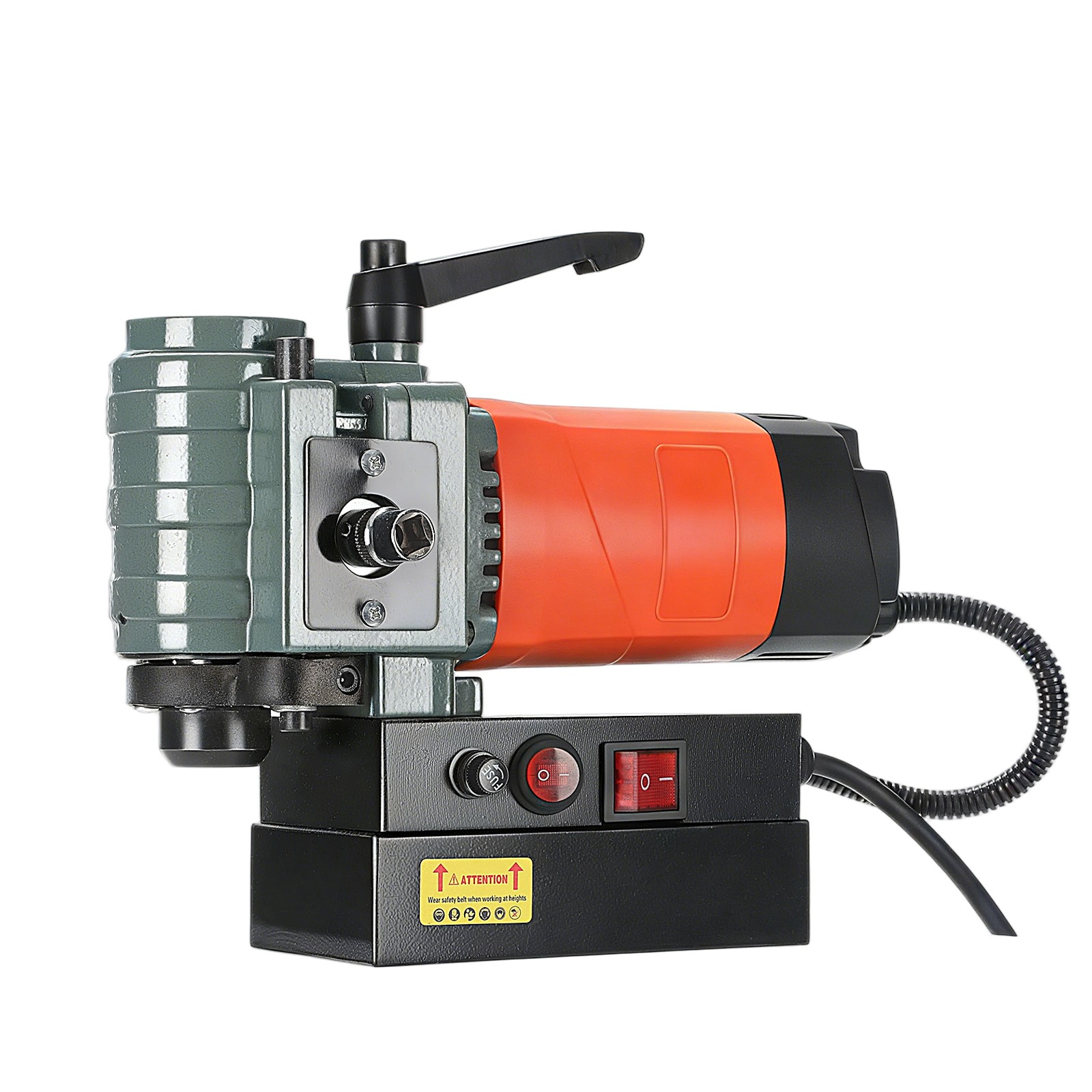 Magnetic Drill Press 1300W Low Profile Mag Drill Light Weight US 1300W GEARZAAR