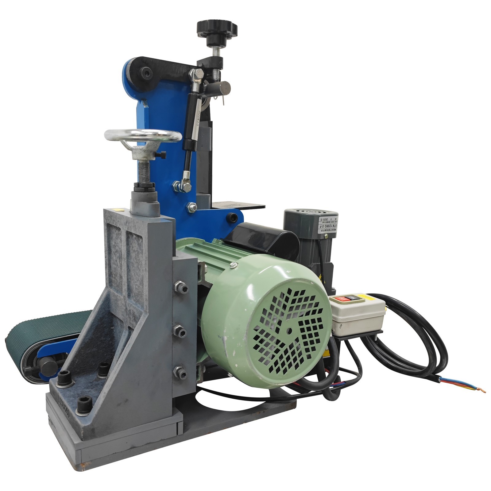 Flat Polishing Rust Drawing Deburring Machine Sharpener 220V Thickness Adjust