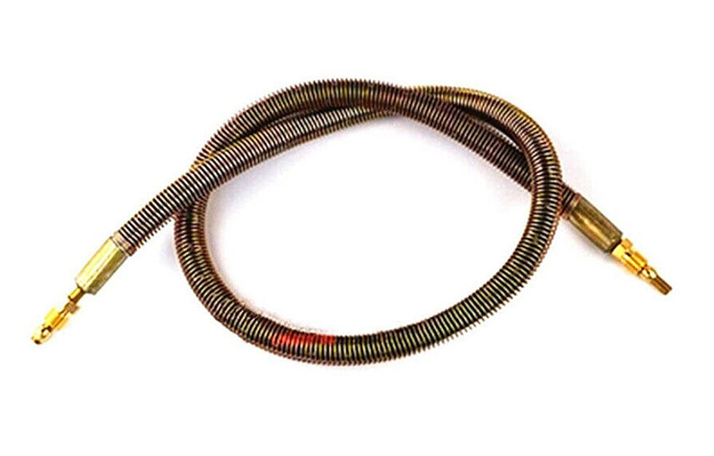1p Turrt Milling Machine Oil Tube 4mm Fitting 0.6m Wire Spring Cloth Sheath Hose