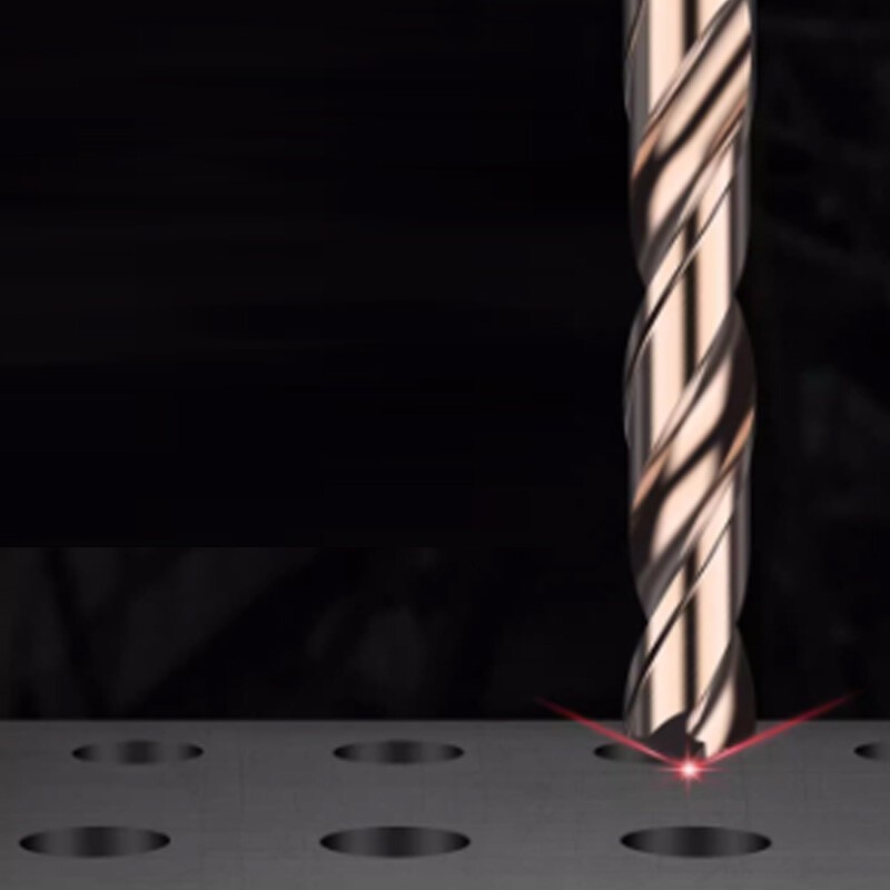 2-Flute Carbide Extended Drill Bit 0.5mm-7mm Twist Drill Bit for Stainless Steel