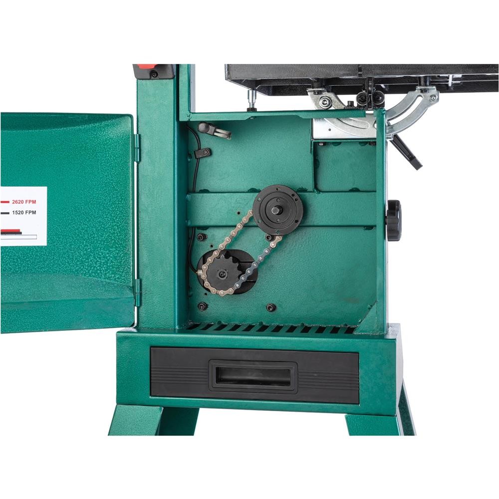 G0994 10″ Variable-Speed Vertical Metal-Cutting Bandsaw