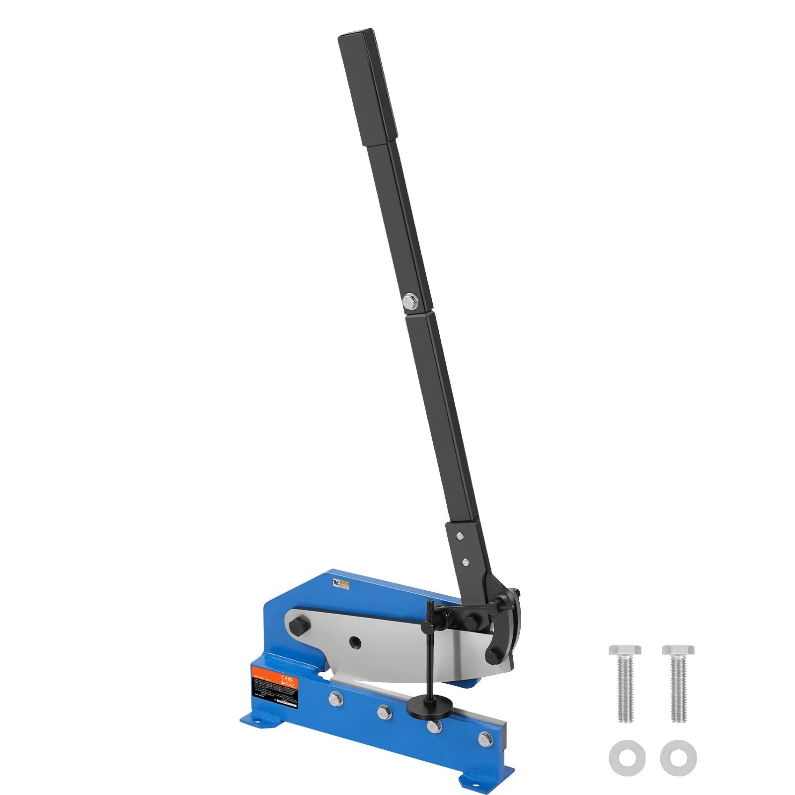12in Manual Plate Shear for 6mm Steel, T10 Blades