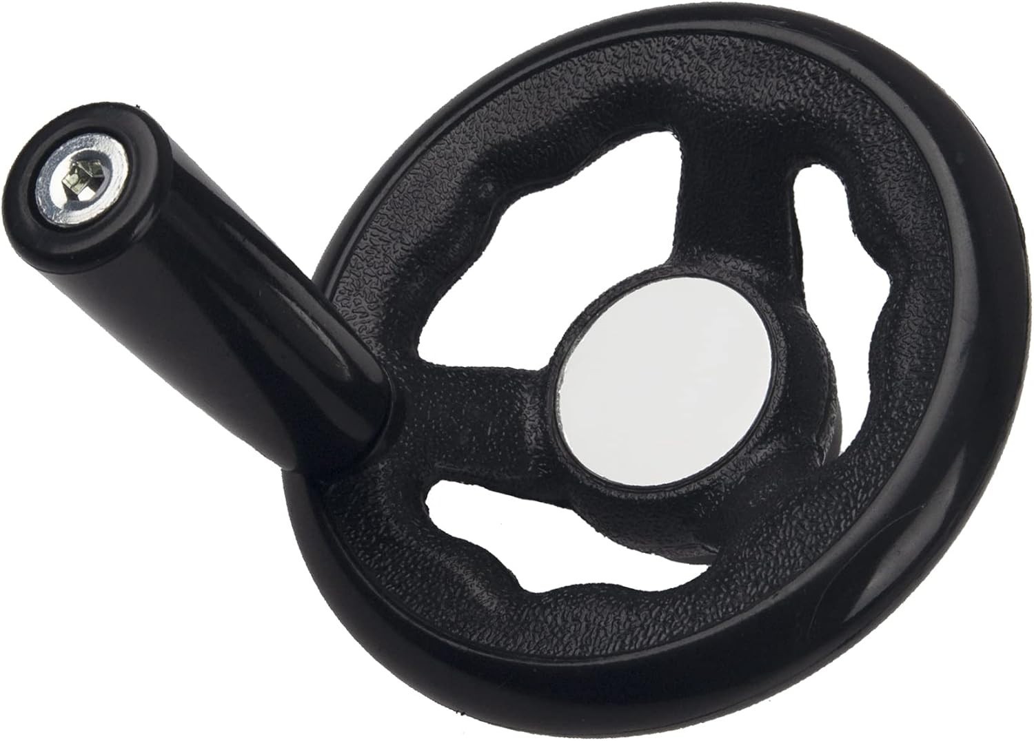 Durable Plastic Hand Wheel 0.47”x4” with Easy Installation for Industrial Use