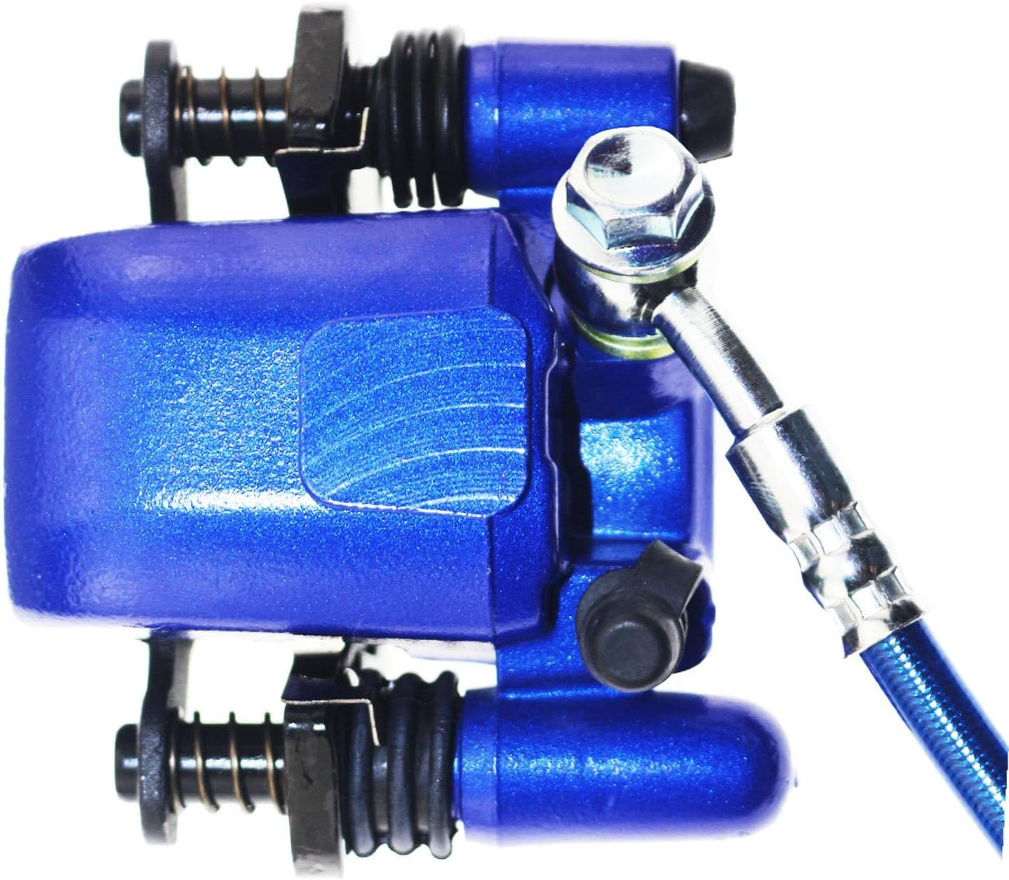 Rear Hydraulic Disc Brake Caliper Cylinder & Brake Pads Brake Disk Rotor Assembl