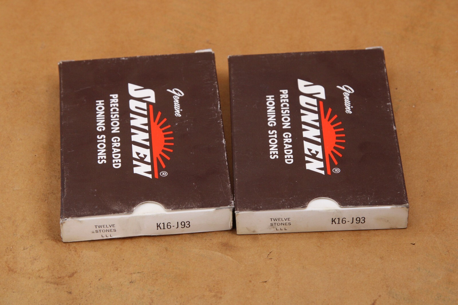 Two Boxes Sunnen Honing Stones Twenty Four Pieces (24) K16-J93
