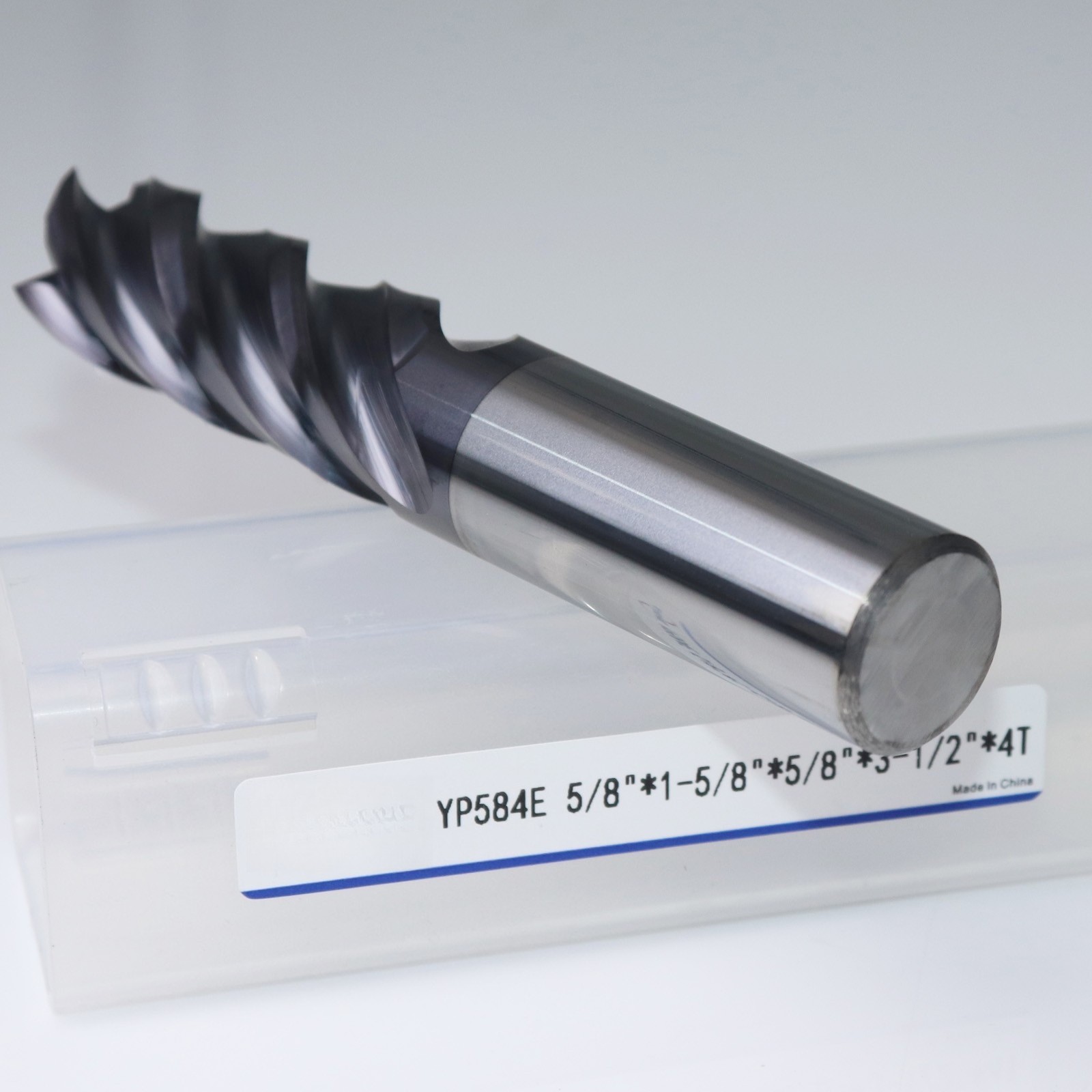 1PCS 5/8″ Square Endmill 4Flute AITiCrN Coating Solid Carbide milling cutter