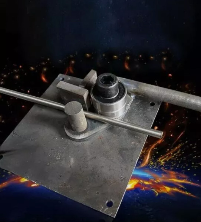 1-8mm Manual Steel Bar Bender Portable Construction Building Bending Machine New