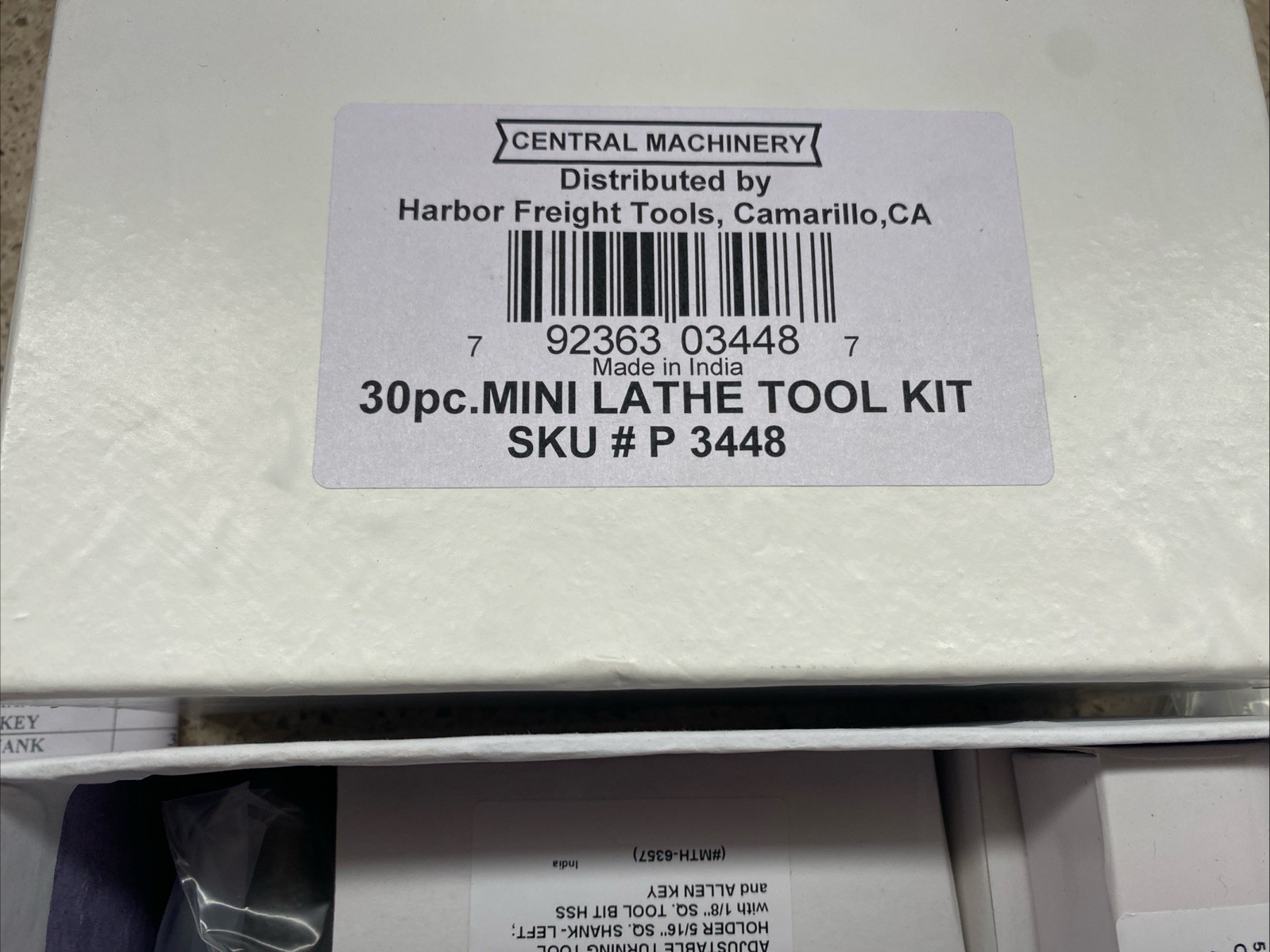 NEW NIB 30 Pc Mini Lathe Tool kit for Lathe Professionals & Beginners P3448