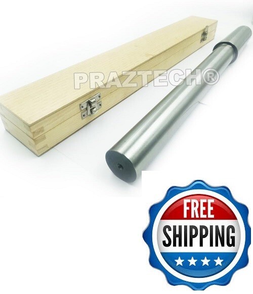 USA Exclusive Morse Taper 4 Lathe Alignment Test Mandrel Bar MT4 TAPPING M16