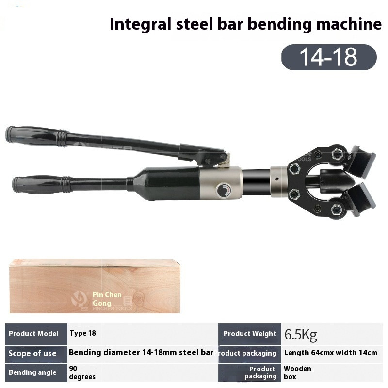 Portable Manual Hydraulic Rebar Bender Electric Rebar Round Steel Portable