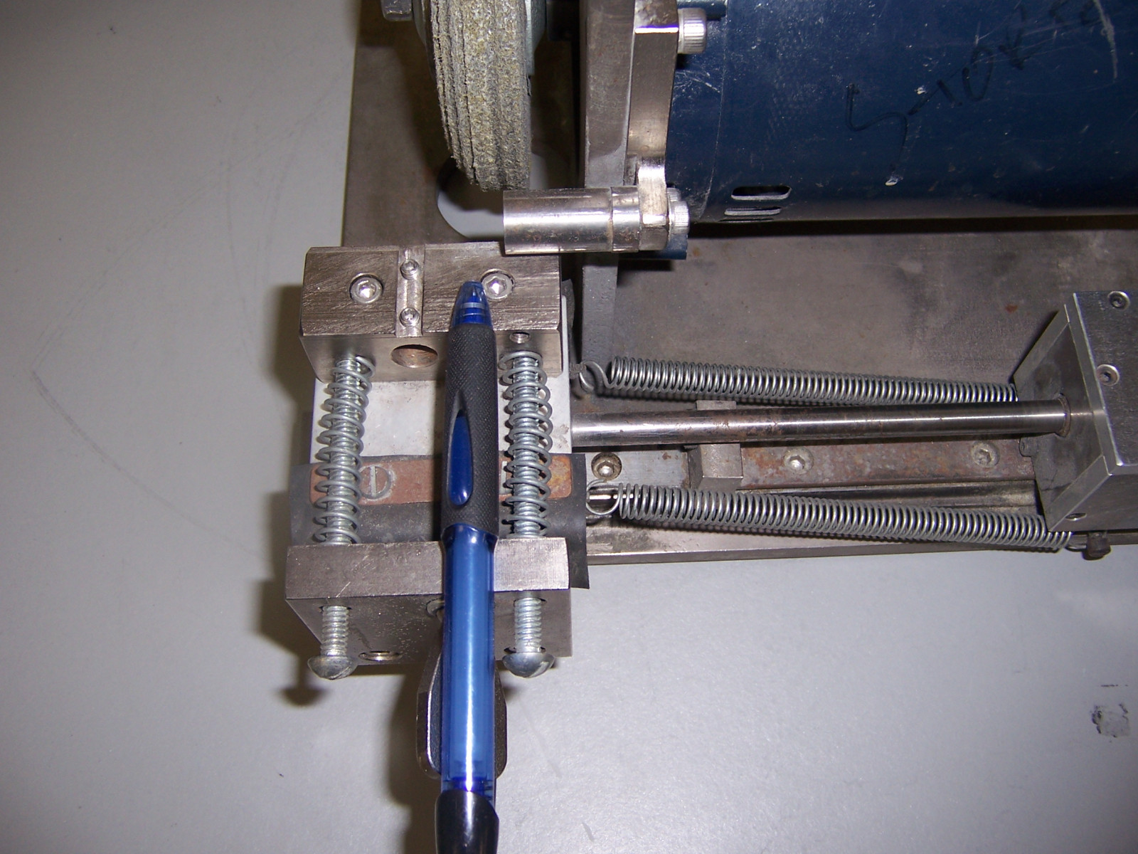 9430 LEESON A4C34DC7B CUSTOM GRINDER 3450 RPM 1/2 HP 115 VOLT