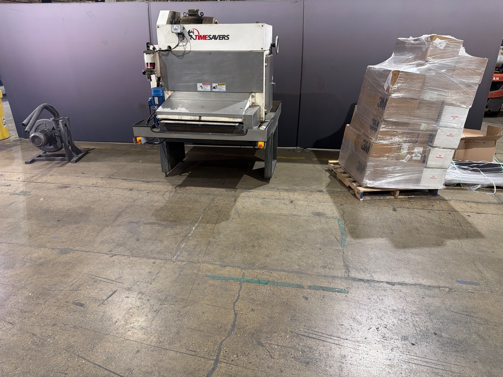 Timesavers Lynx 37MWT-D-60 Wet Abrasive Finishing Machine w/ PFA-240-3 USED