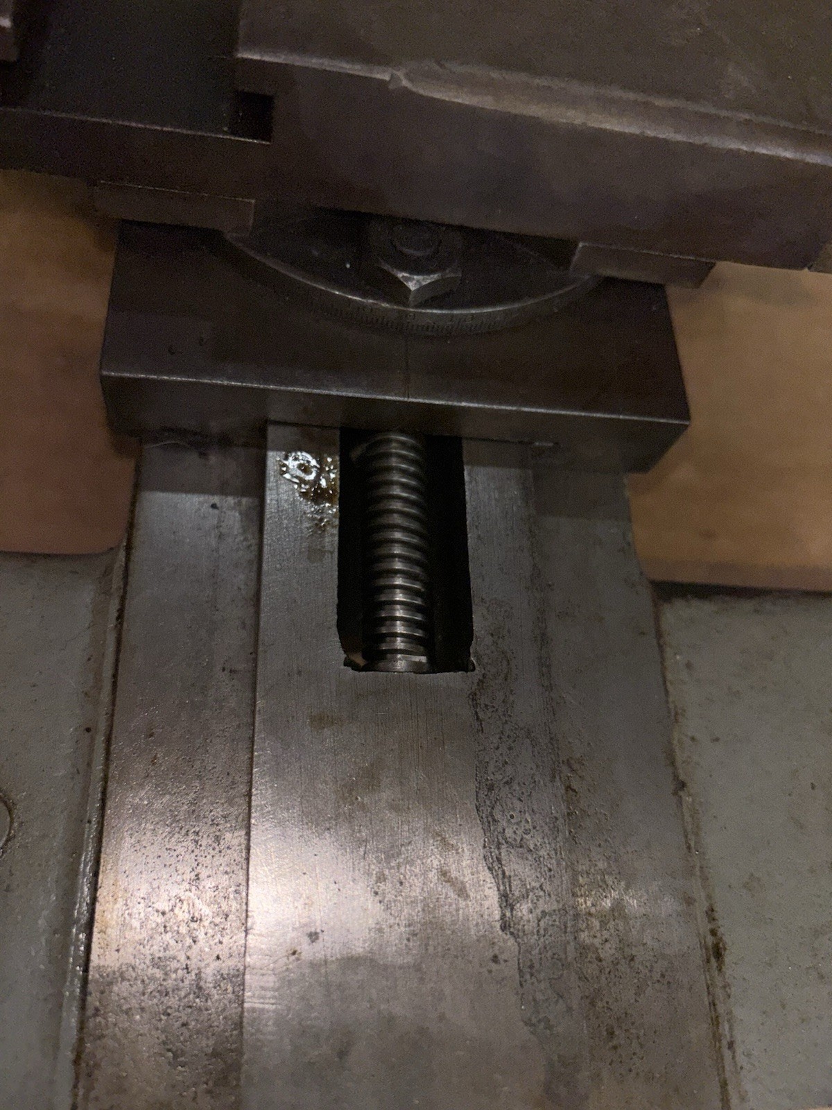 South Bend Dalton Six B-4 Lathe Cross Slide Saddle & Compound