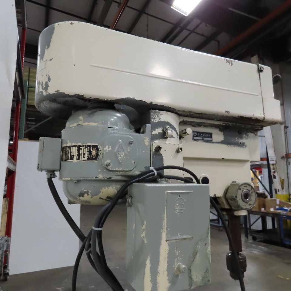Clausing 2276 20″ Floor Model Drill Press 208/230 3Ph W/ Reverse 150-2000RPM