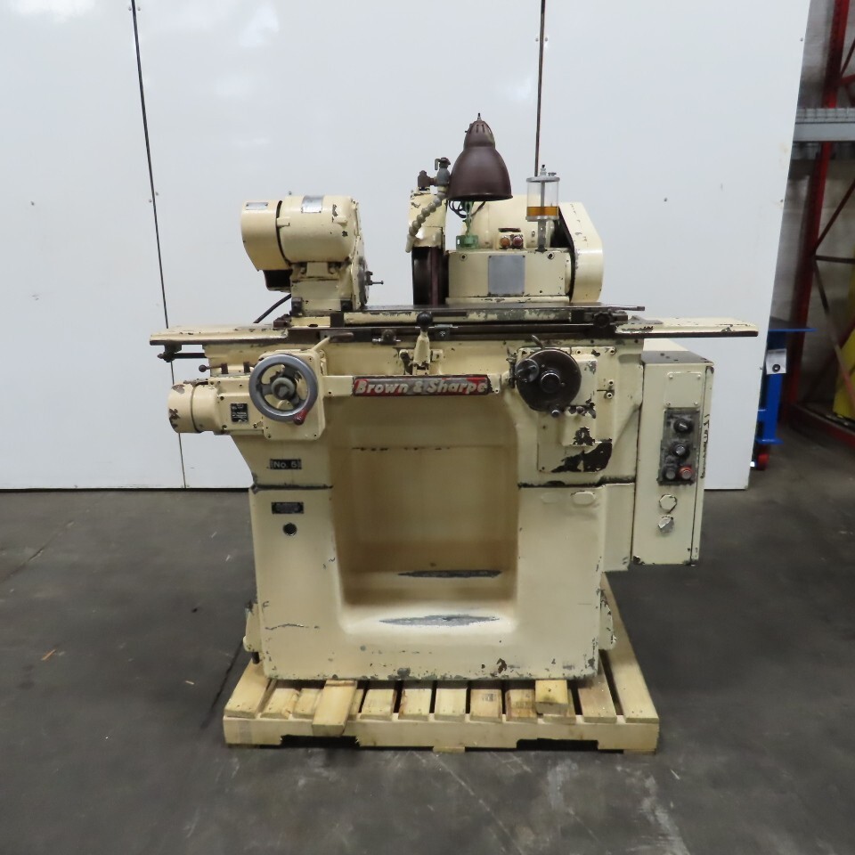 Brown & Sharpe No. 5 Plain Cylindrical Grinding Machine 230/460V 3PH