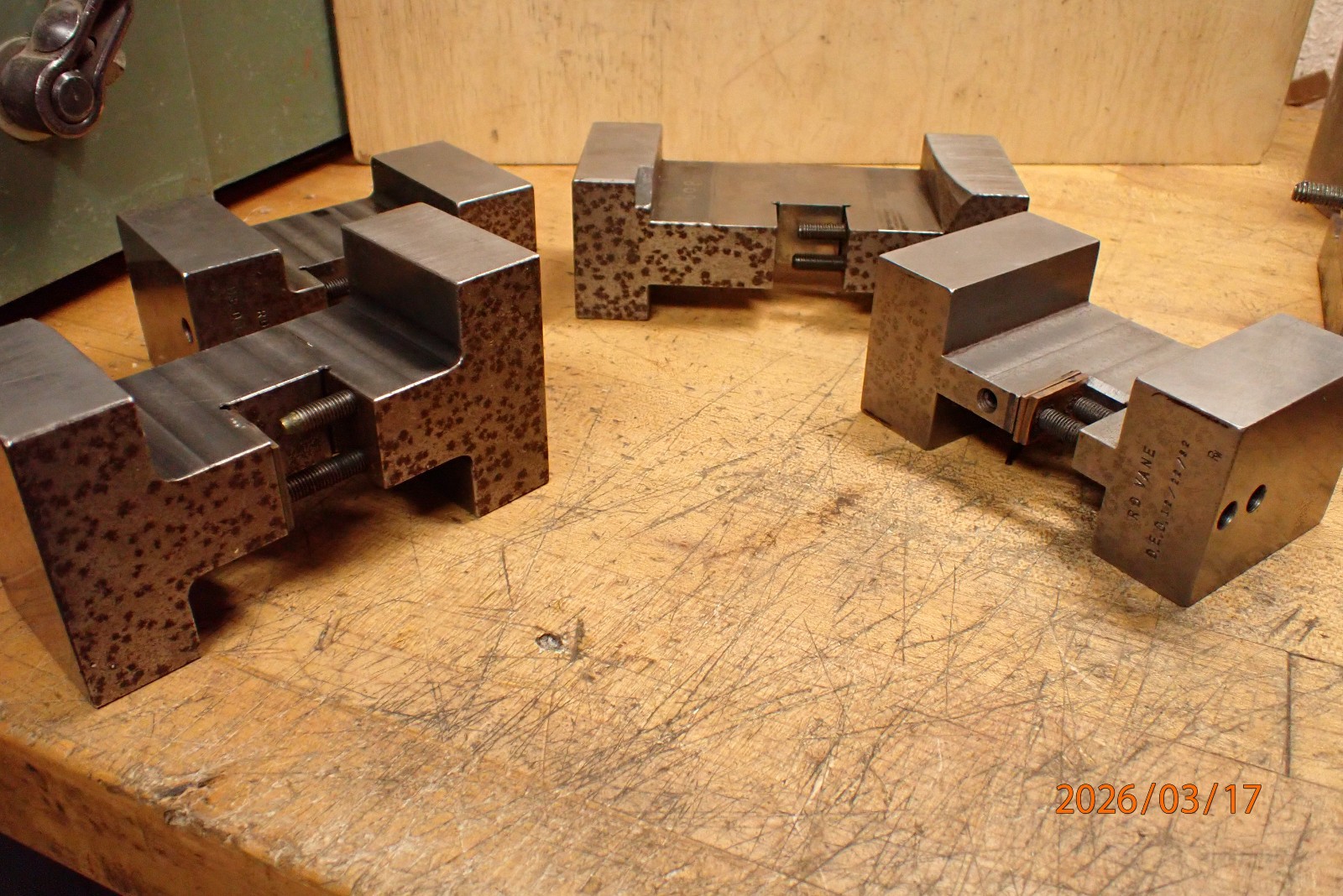 LOT AR86 4, WORK HOLDING BLOCKS JIG FIXTURE MACHINIST SETUP TOOLING