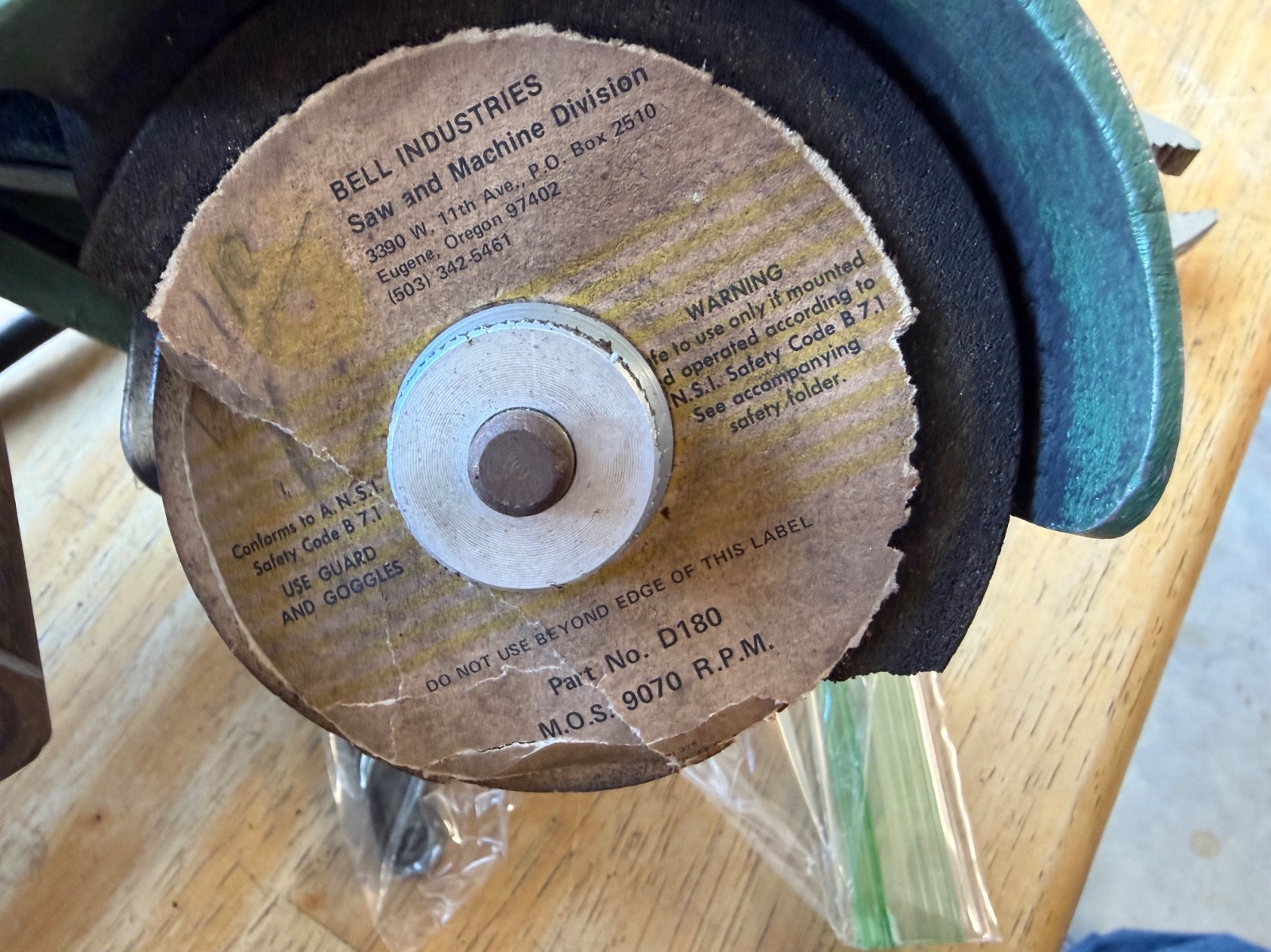 Nielsen model 100-b chain grinder Sharpener #3160