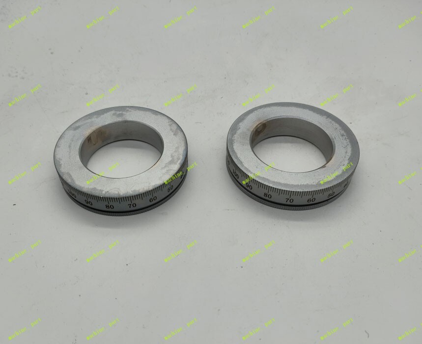 Milling Machine 0-200mm Lathe Scale Metal Ring Dial Machine Part 65*40*14mm 1PC