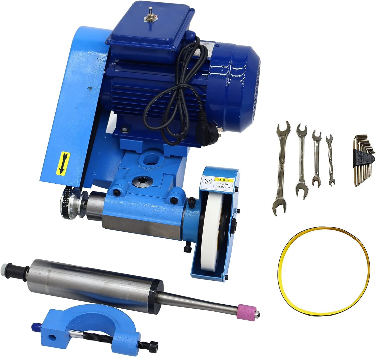 220V 0.12-3.54In Lathe Tool Post Grinder Machine Internal and External Sharpener
