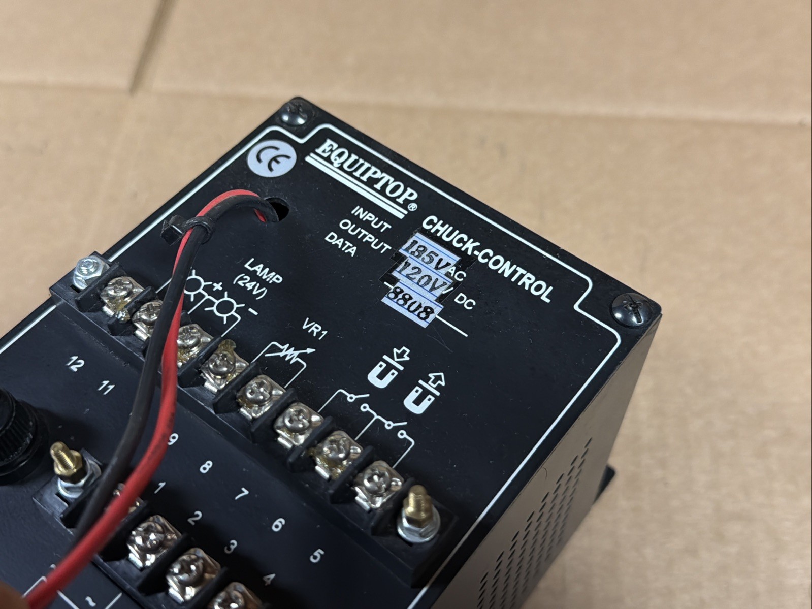 EQUIPTOP C1003 Chuck Control 135V AC Input, 120V DC Output WARRANTY FAST SHIP