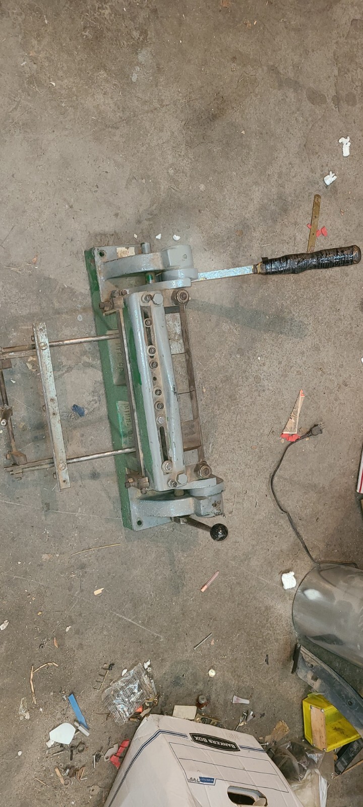 sheet metal brake hand powered 12 ” oniel irwin