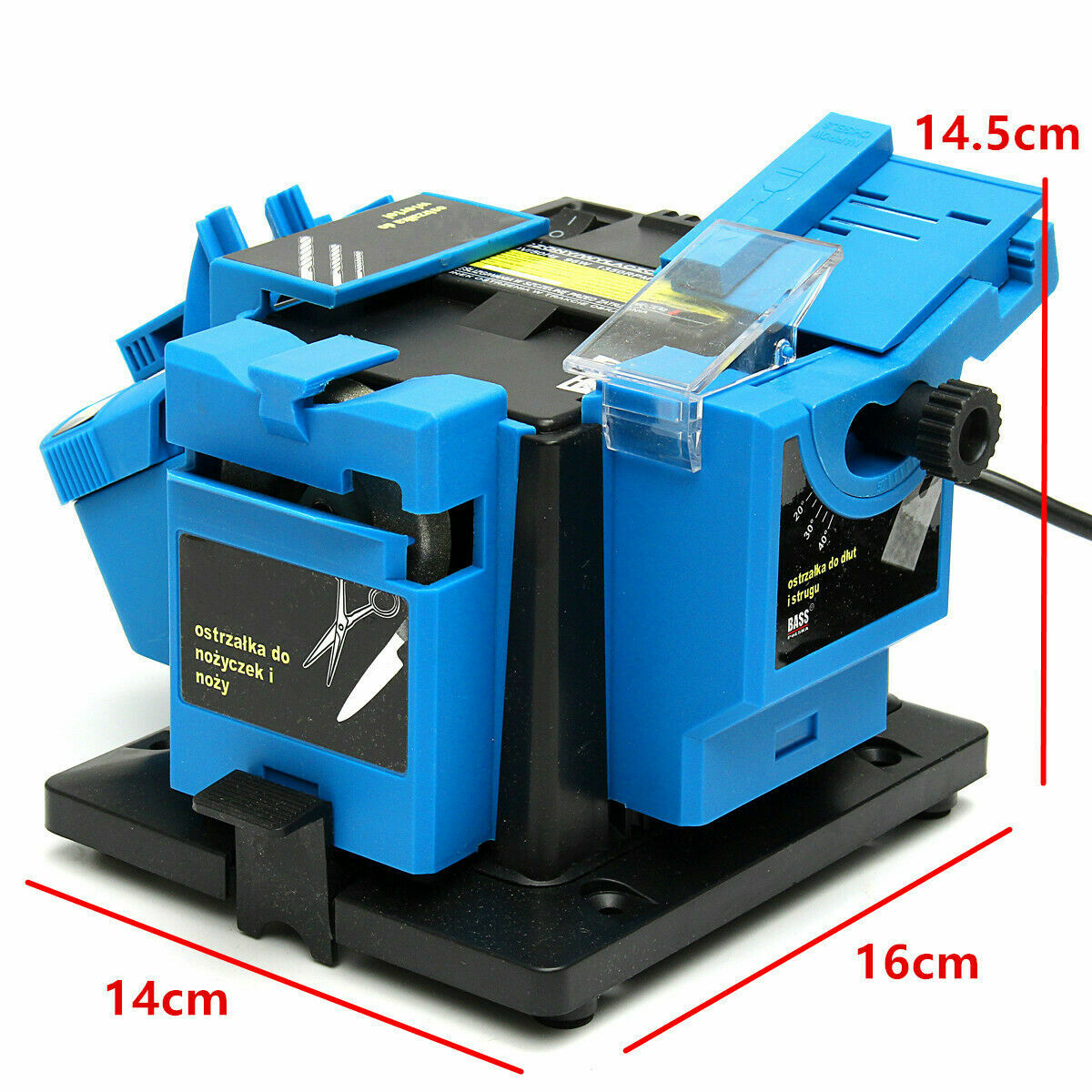 New 96W 1350 rpm Electric Knife Grinder Multifunction Sharpener Grinding Drill