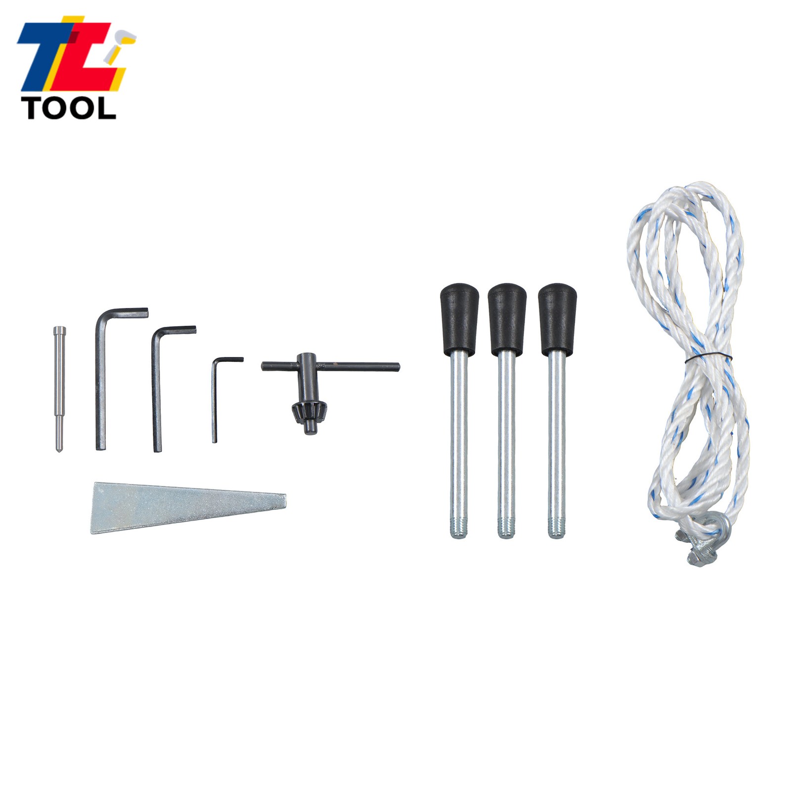 MD50 Magnetic Drill with 11 Drill Bit Stepless Speed Bi-Directional 1950W 13900N