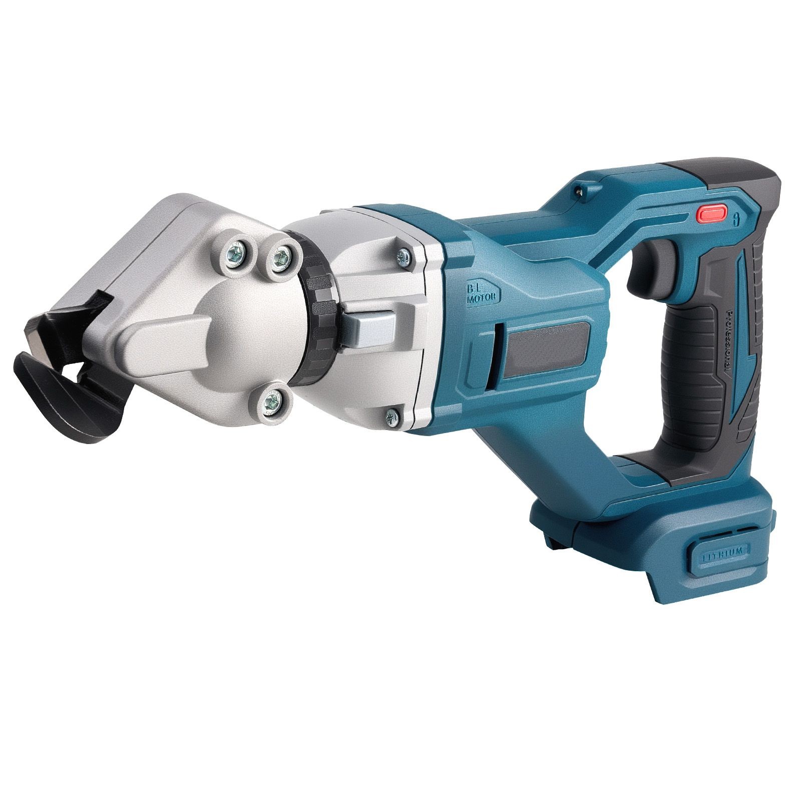 Cordless Metal Shear 360° Rotating Head 25K RPM Cuts 18 GA Metal