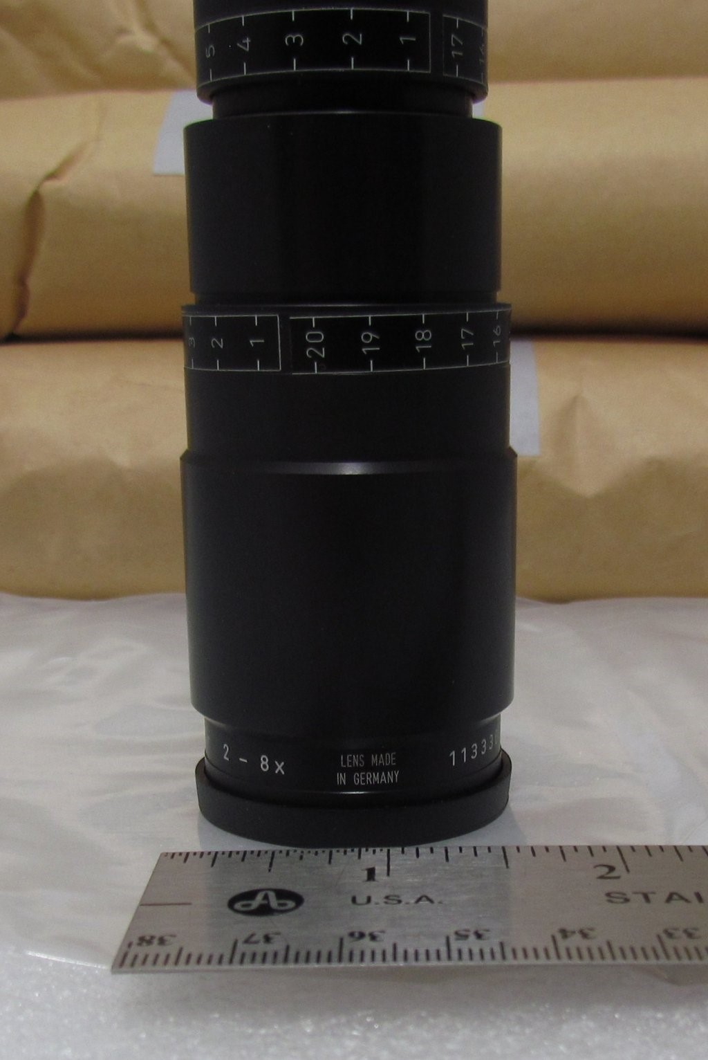 NEW Rodenstock/Linos Laser Beam-Expander 1064nm,2-8X,4mm to 31mm,4401-181-000-20