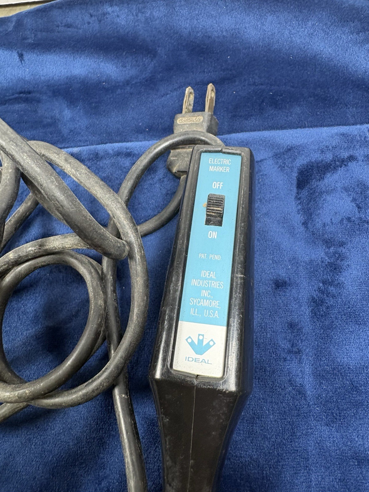 Ideal Industries 11-112 Diamond point electric marker engraver, 60 cycles, 120V