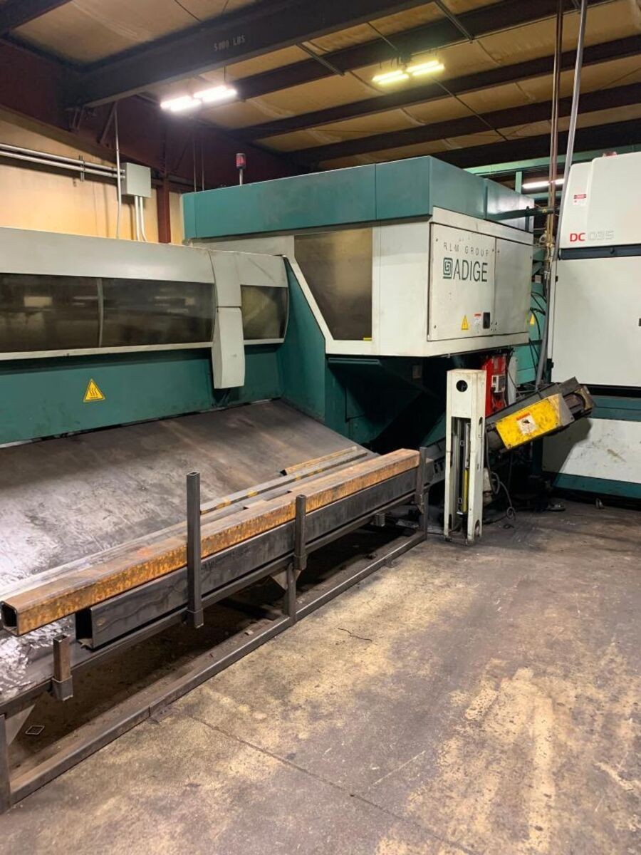 Adige LT8 Tube Laser Cutting System Angular Cut Round Square Rectangular 2010