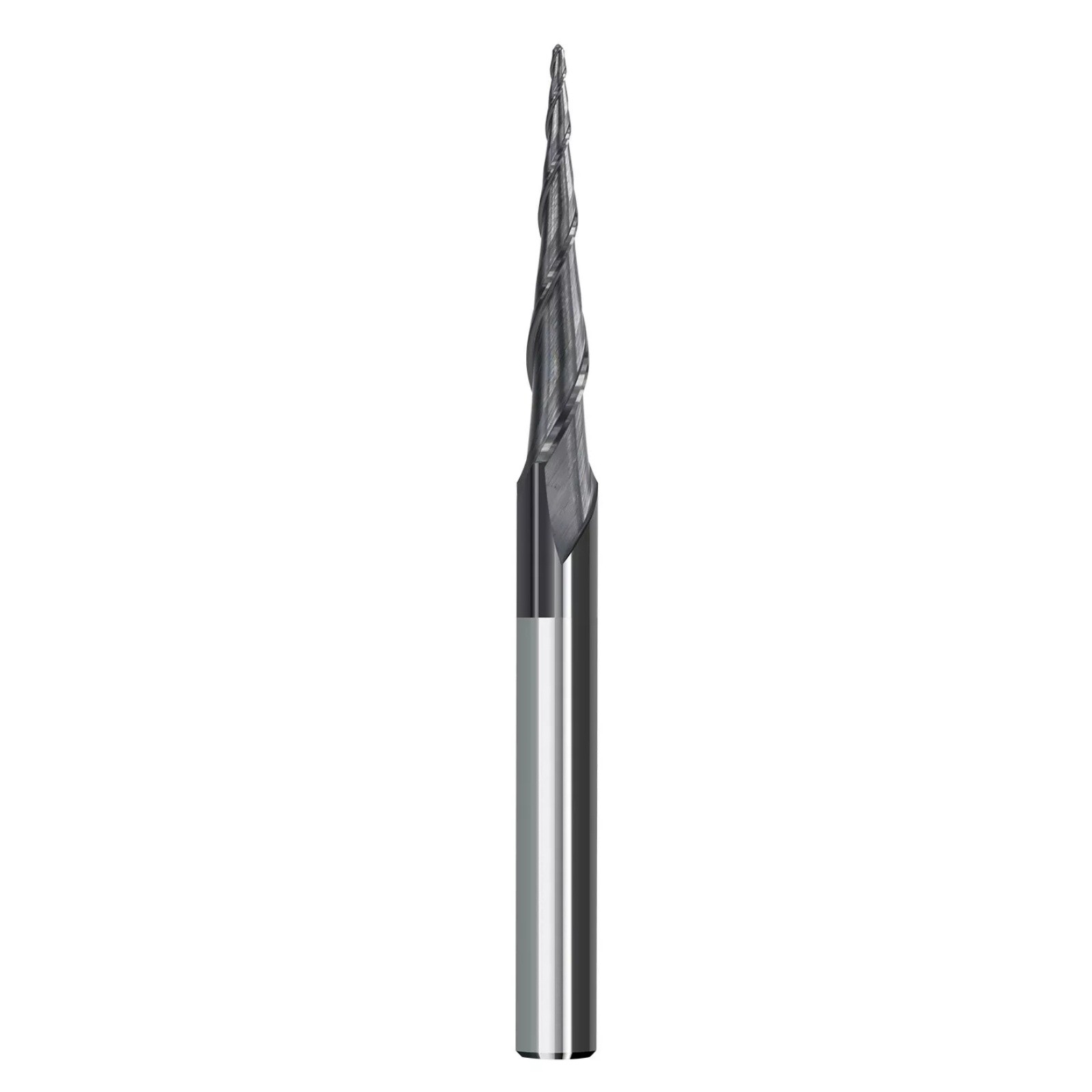 0.5mm Shank Tapered Spiral End Mill Ball Nose Radius 6mm Bit 1.0mm CNC Router