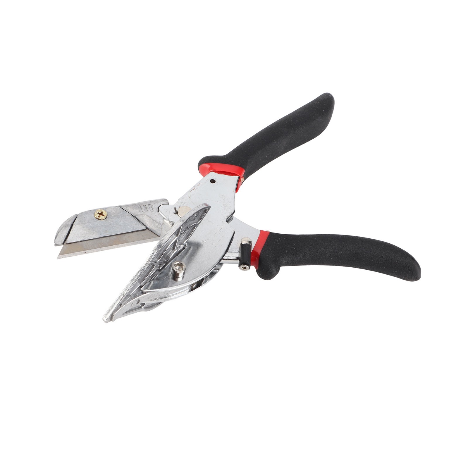Angle Shear Cutter Non‑Slip Black Handle Hand Tool For Cutting Thin Wood CEL
