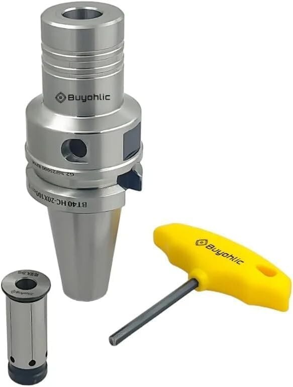 Hydrogrip Chuck Adaptor Holder BT40 Shank II Cutter Diameter 20 x 100 mm Long