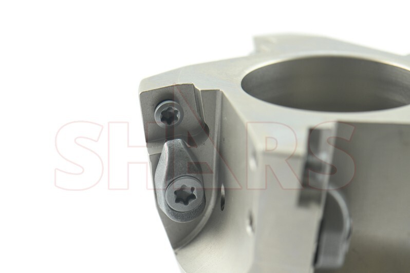 Shars 3″ Coolant Through High Feed Indexable Face Mill for SDMT Inserts NEW S[