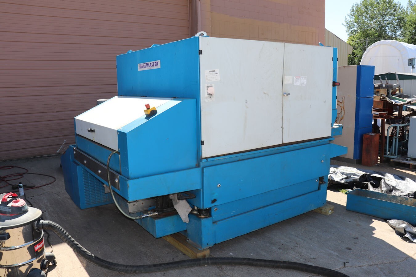 Butfering Steel Master SPW 413 RRTT 53″ Wet Belt Sander / Buffer – Video Link