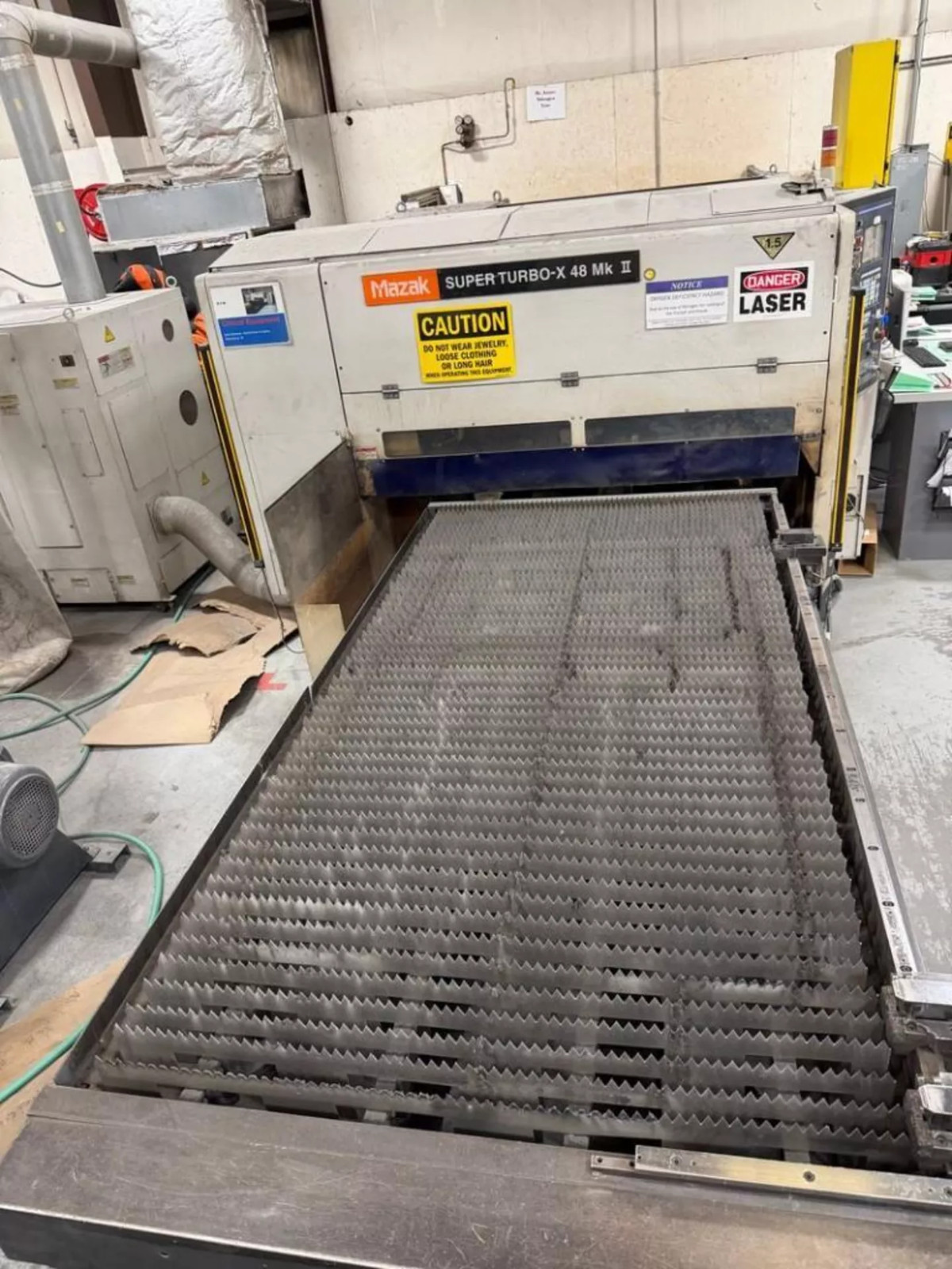 Mazak #Super Turbo X-48 CNC Laser & LaserSharp #LPM100