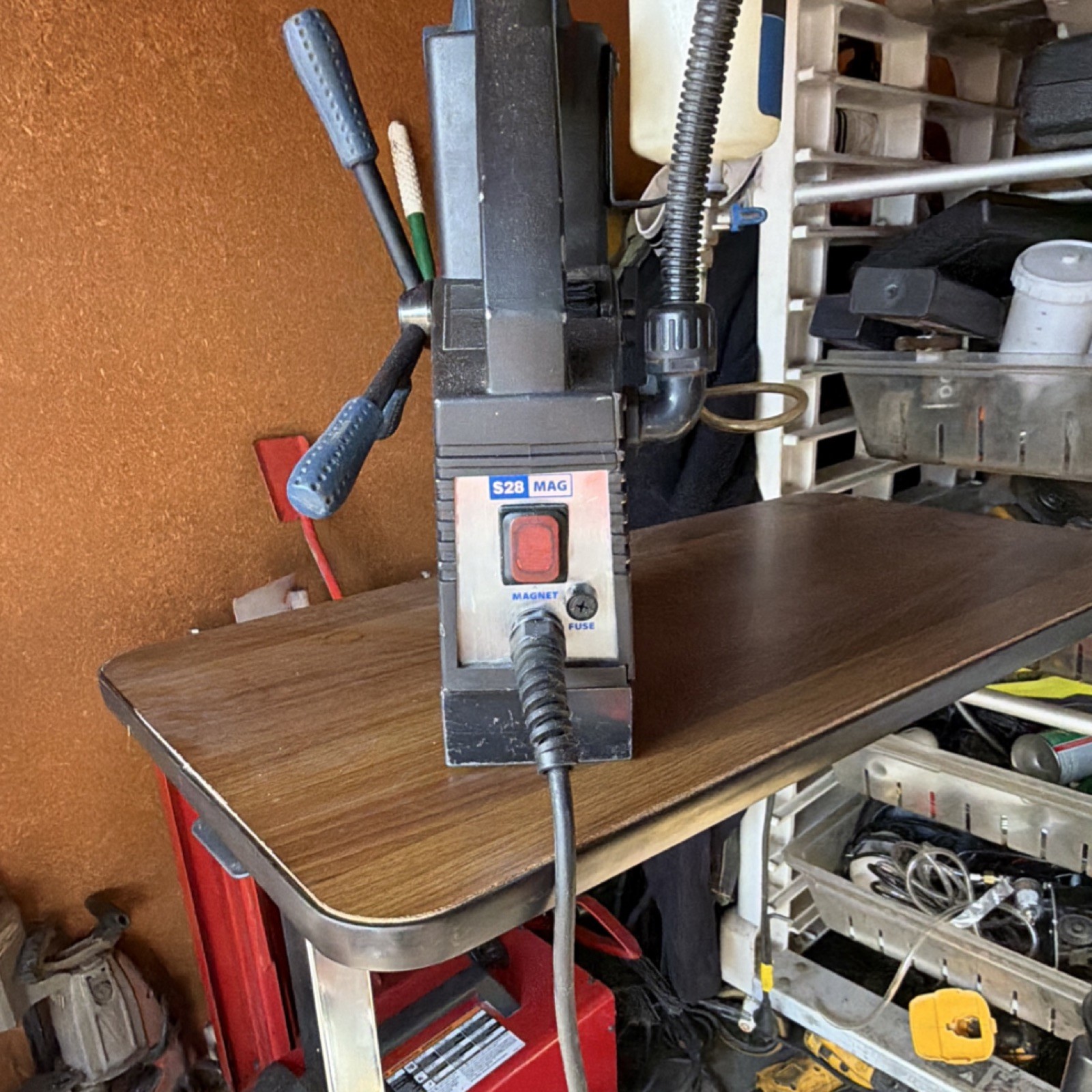 Evolution S28MAG Magnetic Drill Press, Electric Manual Control, 1/2 in Chuck